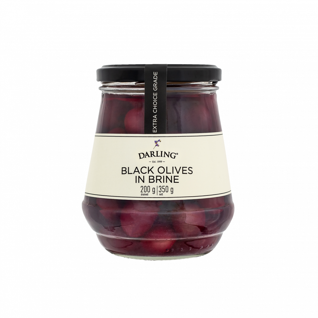 Limited Edition Black Olives 350g Darling Olives