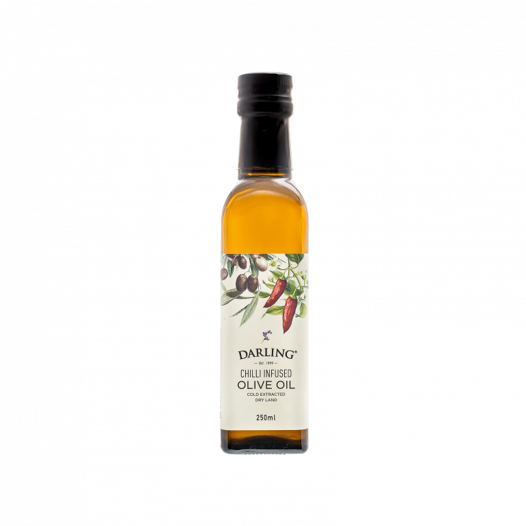 Chilli Infused Olive Oil Bottle 250ml Darling Olives