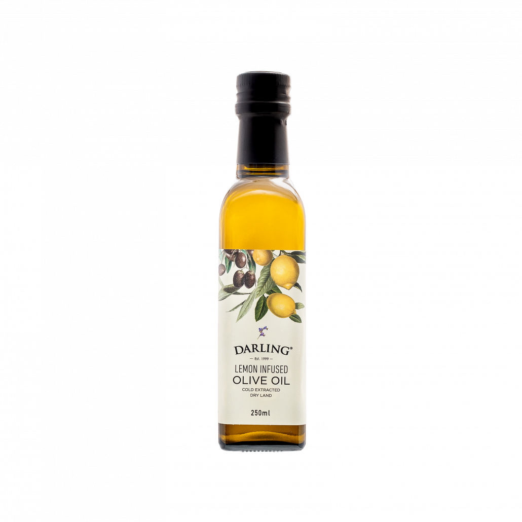 Garlic Infused Olive Oil Bottle 250ml Darling Olives